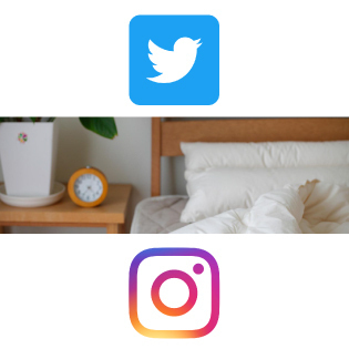 Twitter & Instagram更新中