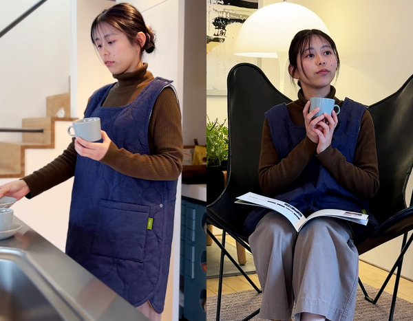 播州織エプロンベスト